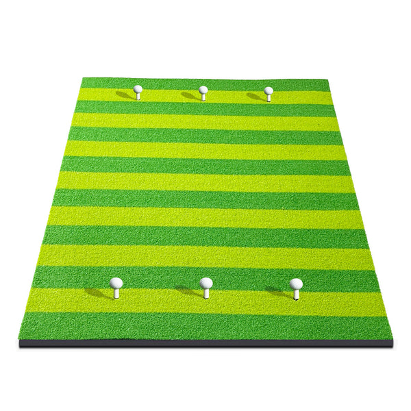 High-elasticity Two-color Grass Golf Hitting Mat