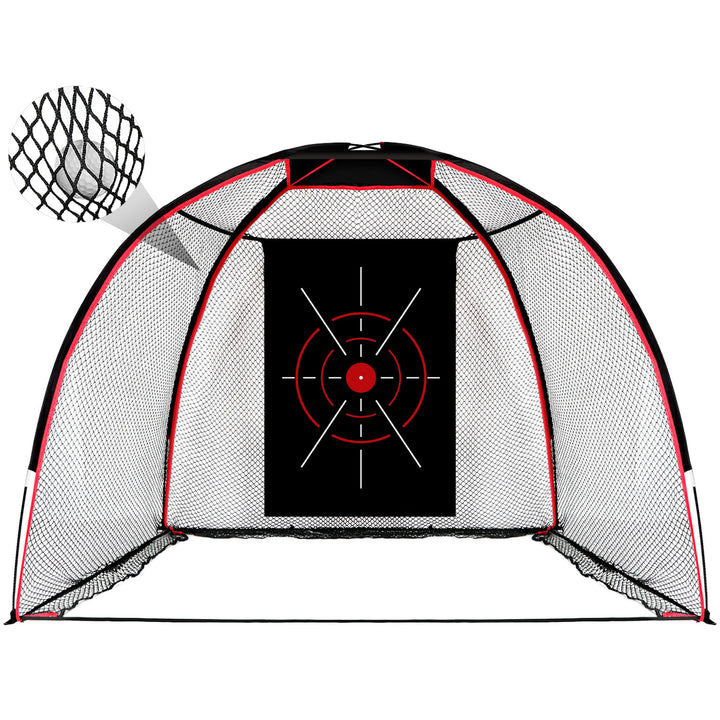 Portable Golf Practice Net Indoor Outdoor Hitting Cage Training portable-golf-practice-net-indoor-outdoor-hitting-cage-training