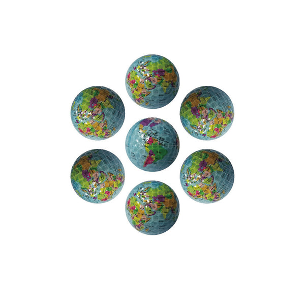 Golf Commemorative Ball Globe Pattern