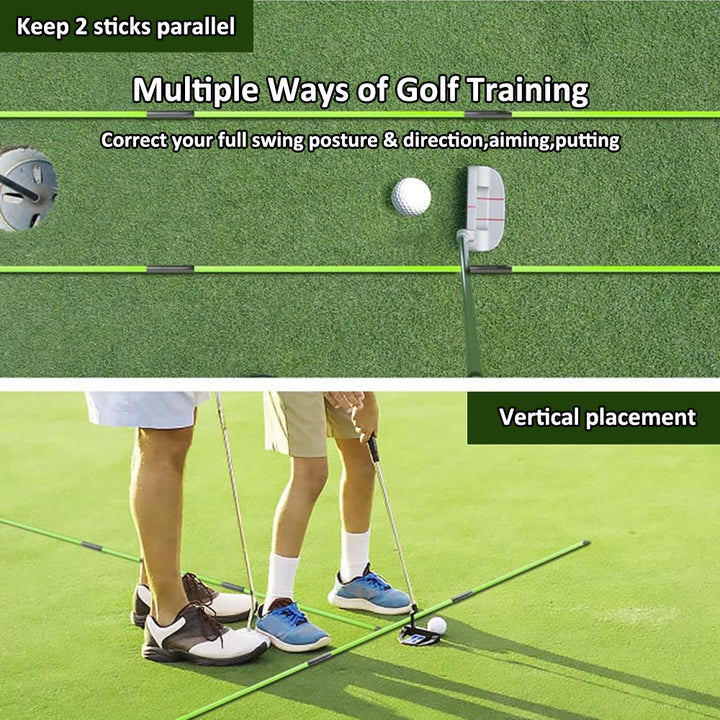 Golf Portable Collapsible Alignment Sticks