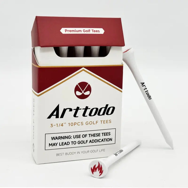 Arttodo Funny Golf Tees - Memorable Gift Set for Golfers